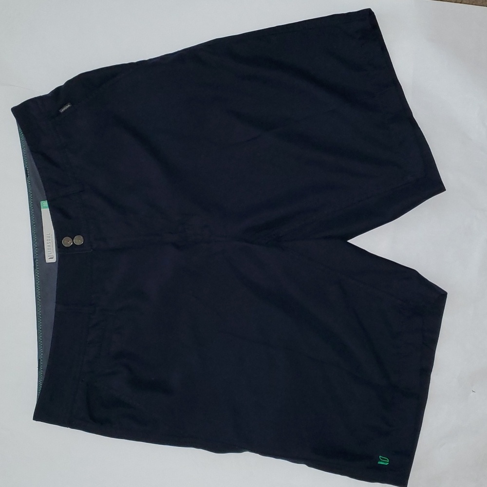 LINKSOUL John Ashworth & Co Golf 10" Shorts Size 36 Blue Summer
